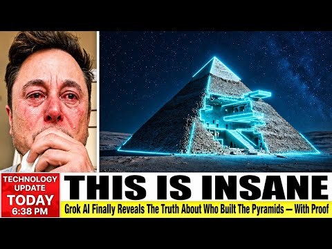 Grok AI Finally Reveals The Truth About Who Built The Pyramids — With Proof
