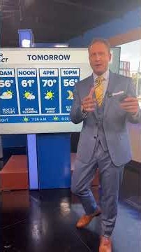 Sunny and warm weather returns tomorrow to Oregon