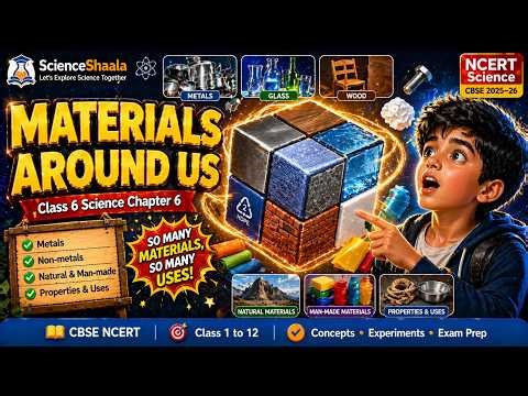 What Are Things Made Of? 🧱 | Class 6 Science Chapter 6 (NCERT CBSE) Explained