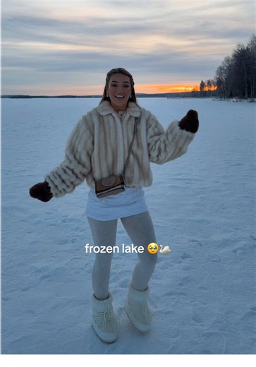 i found a frozen lake 🥹🦢 | lake