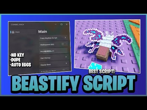 [🎌OP] Roblox Beastify Best SCRIPT! 🔥 No key, Dupe, Bring Mobs, Auto Eggs, Pastefy 2026