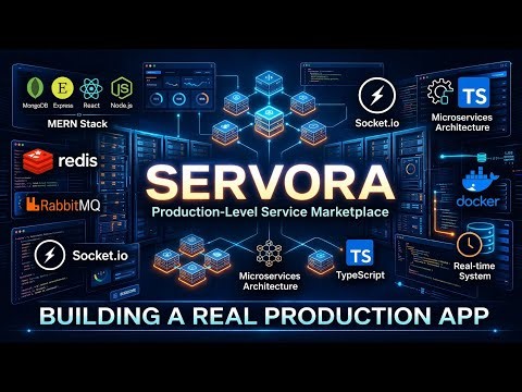 Building a Production-Level MERN Microservices Project | Servora Overview (Full Stack Project)
