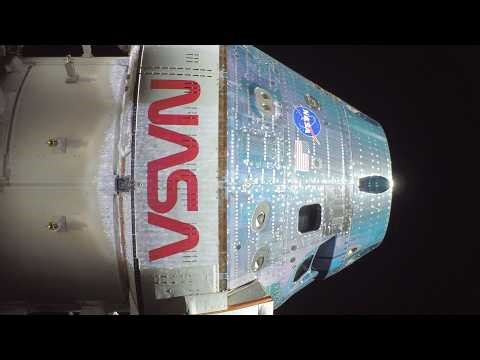 Artemis II begins voyage home after traveling around far side of the moon | full video