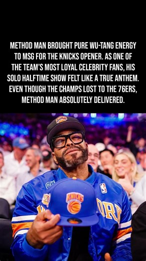 Method Man Crushed His MSG Halftime Show For The Knicks Opener, But The Magic Didn’t Last 🏀🎤😅