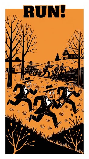 The Day 60 Mobsters Ran Into the Woods | "RUN!"