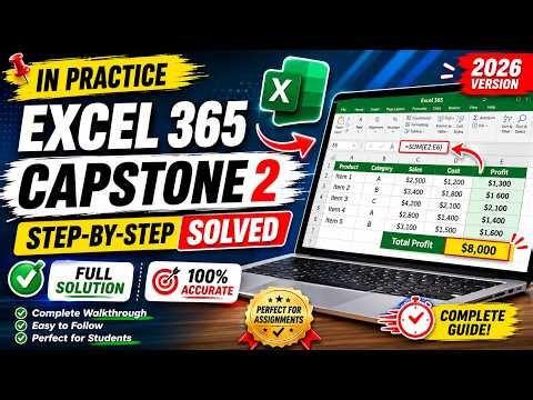 In Practice Excel 365: Application Capstone Project 2