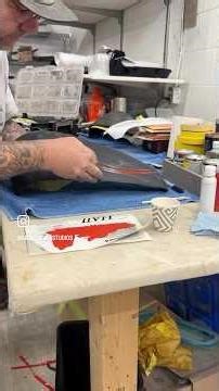 PINSTRIPING HARLEY DAVIDSON GAS TANK PANEL #automotive #automobile #howto #custom #videos #paint