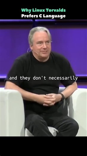 Why Linus Torvalds Still Chooses C Over Rust #shorts #linux #rust #clanguage #knowledge