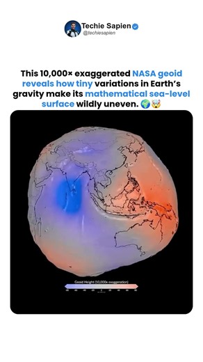 Earth Isn’t a Perfect Sphere 🤯 This Is Its Real Shape