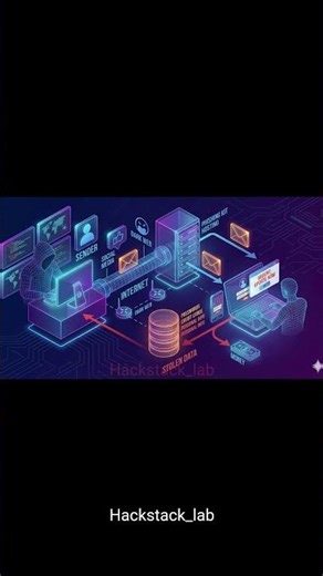 Visualizing a Phishing Attack 🎣 #Cybersecurity