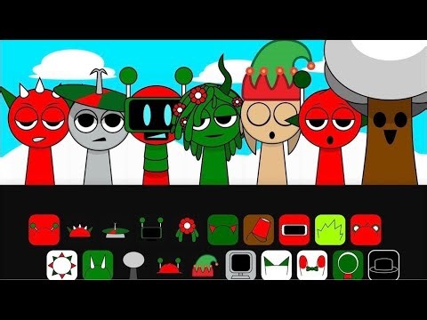 SPRUNKI CHRISTMAS ALL BEATS ARE AMAZING - SPRUNKI INCREDIBOX