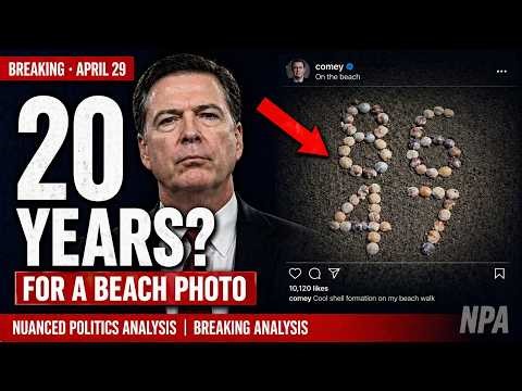 Comey Was Indicted for a Photo of Seashells — The First Amendment Case That Could Affect Everyone