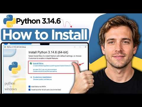 How to Install Python 3.14.6 on Windows 10 (2026 Step by Step Installation Guide)