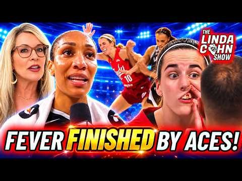 Fever BLOODIED & BODY-SLAMMED As A'ja Wilson & The Aces Advance!