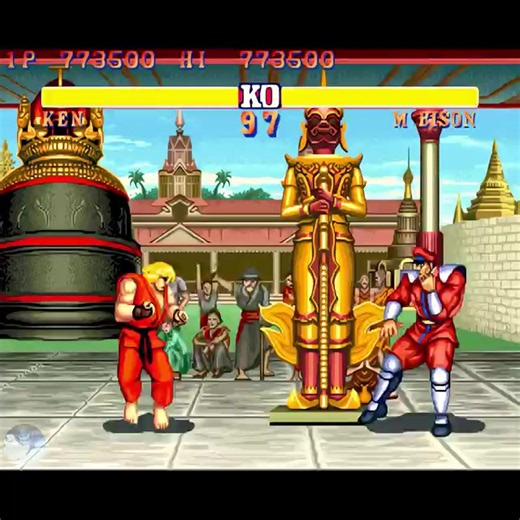 STREET FIGHTER II - KEN vs M. BISON |