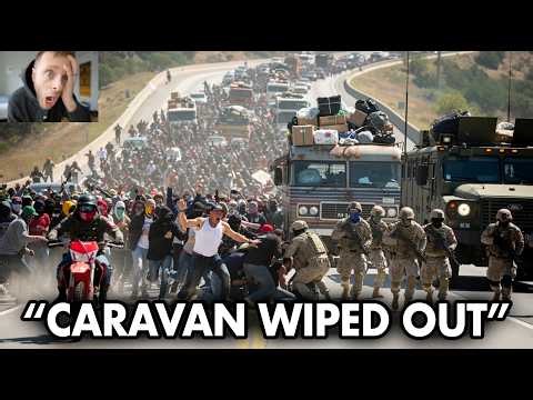 600,000 Illegals “MARCH ON AMERICA”… Trump Tells Marines “INVADE MEXICO NOW”