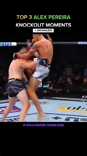 TOP 3 Alex Pereira Knockout 🔥