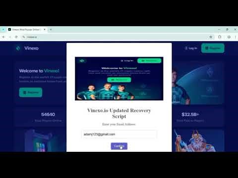 vinexo.io blocked crypto withdrawal?Or you were scammed? Recover your funds with our Scripts.