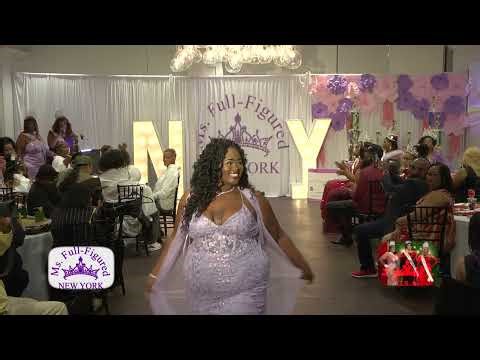 Evening gowns by Ms. Full-Figured NEW YORK Pageant models #MSFFNY 2025 United Sisters of America