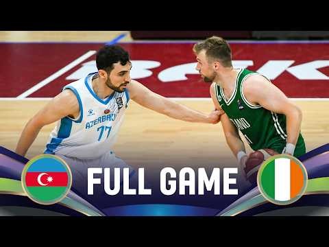 Azerbaijan v Ireland | Full Basketball Game | FIBA EuroBasket 2029 Pre-Qualifiers