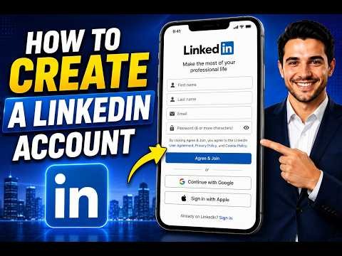 How To Create a LinkedIn Account (Full Guide | Step-by-Step Guide For Beginners