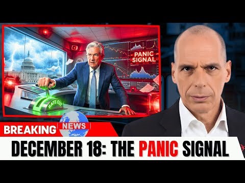 Fed's December 18 Shock: Powell Cut Rates But Markets CRASHED | Yanis Varoufakis