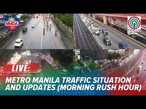 LIVE: Metro Manila traffic situation and updates (Morning Rush Hour) | August 10, 2026