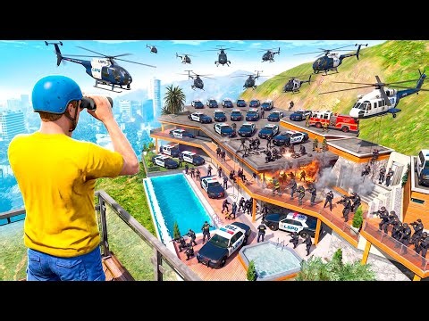 Jeffy Gets Raided By The POLICE In GTA 5!