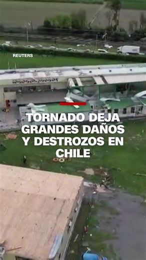 La región de Requínoa en #Chile sufrió el paso de un fuerte #tornado, de intensidad EF2, que provocó importantes daños estructurales y la suspensión del servicio eléctrico a miles de habitantes. #cnnenespañol