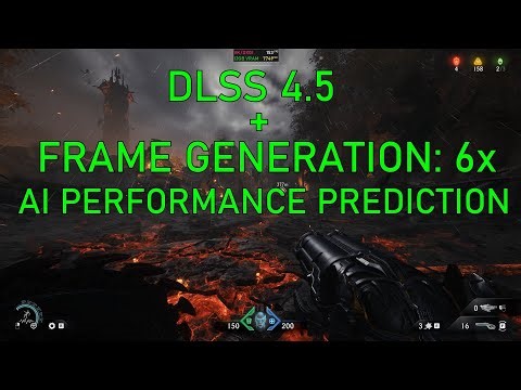 DLSS 4.5 + FG: 6x – PREDICTION OF LESS SMOOTH PLAY - FPS + LATENCY