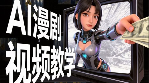【保姆级教程】2小时快速掌握AI漫剧制作技巧，即梦+豆包+剪映，手把手教你从0到1制作AI漫剧！小白适用！学完即接单，带你玩转AI视频赛道！