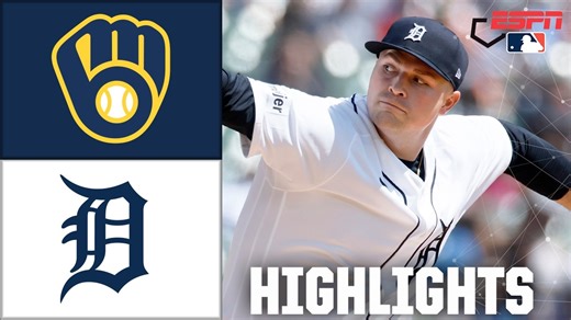 Milwaukee Brewers vs. Detroit Tigers | Full Game Highlights | ESPN MLB