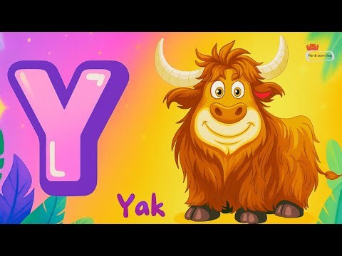 Learn Alphabet Y | Yak, Yo-Yo & More | ABC Kids Song #phonicssong