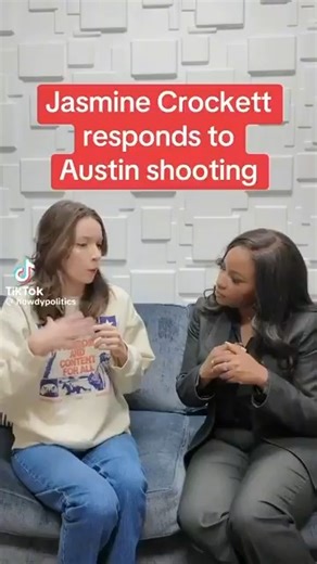 Jasmine Crockett is now using the mass shooting in Austin, which was reportedly carried out by an imported Islamic terrorist, to DEFEND illegal aliens while blaming White men for crime. | Libs of Tik Tok