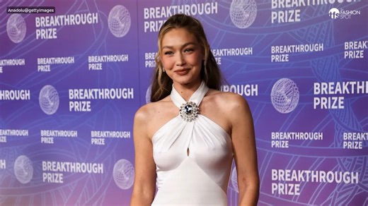 Gigi Hadid Drops Jaws in Sleek White Dress at Breakthrough Awards Red Carpet