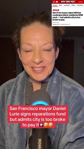 San Francisco, Mayor, Daniel Lurie signs ordinance for reparations but admit the city is too broke to pay!! #breakingnews #california #reparations #newyears #fyp