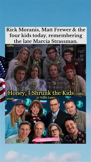 Honey, I Shrunk the Kids: 1989 vs 2026 — 37 Years Later! 🔬 #thenandnow