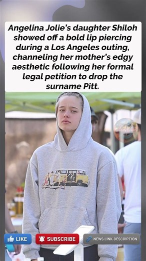 Shiloh Jolie Debuts Bold Lip Piercing Mirroring Mom Angelina Jolie