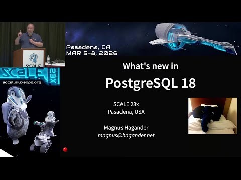 What's new in PostgreSQL 18