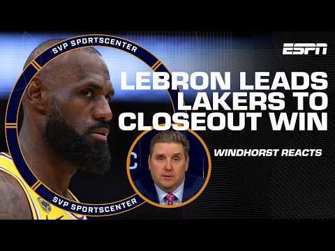Brian Windhorst on LeBron James & Lakers advancing, Luka Doncic’s status | SC with SVP