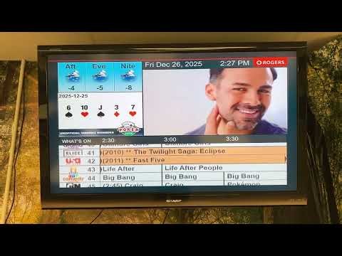 Rogers TV Listings Channel - Channel 5 - Toronto and Scarborough 
