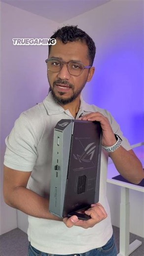 Did you see this tiny device??? #ROG #Asus #playstation #ps5