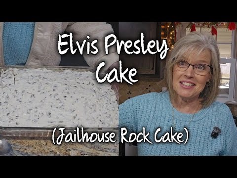 Elvis Presley Cake (Jailhouse Rock Cake)