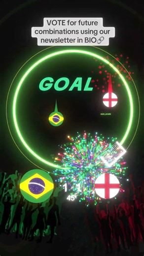 Brazil vs England ⚽ Who wins? | World Cup 2026 #shorts