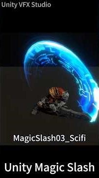 Unity Game VFX - Magic Slash #gamevfx