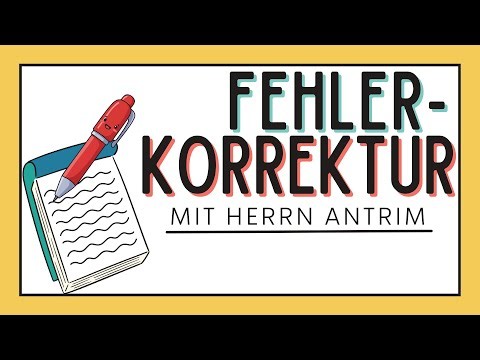Fehlerkorrektur-Livestream: Ihr schreibt, ich verbessere (Livestream)