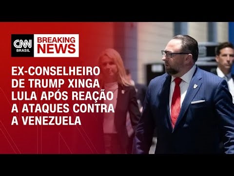 Ex-conselheiro de Trump xinga Lula por reação aos ataques na Venezuela | CNN PRIME TIME
