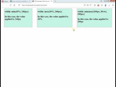 CSS 3 New Lesson 33: New functionalities in CSS 3. Math functions: part II - function calc()