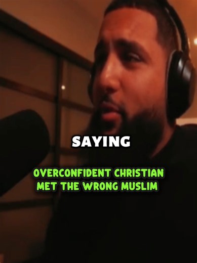 OVERCONFIDENT CHRISTIAN MET THE WRONG MUSLIM #muslim #islam #religion | Muslim