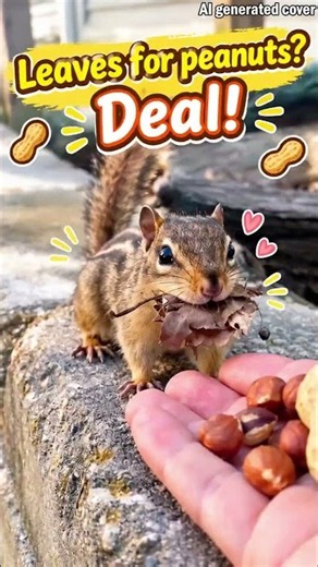 Leaves for peanuts? Deal!